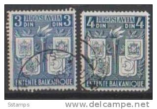 A-143  JUGOSLAVIA JUGOSLAWIEN EUROPA ROMANIA GRECIA TURCHIA  USED - Used Stamps