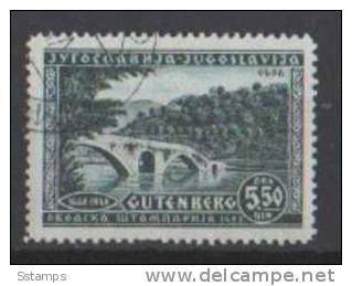 A-143  JUGOSLAVIA JUGOSLAWIEN PONTE   USED - Used Stamps