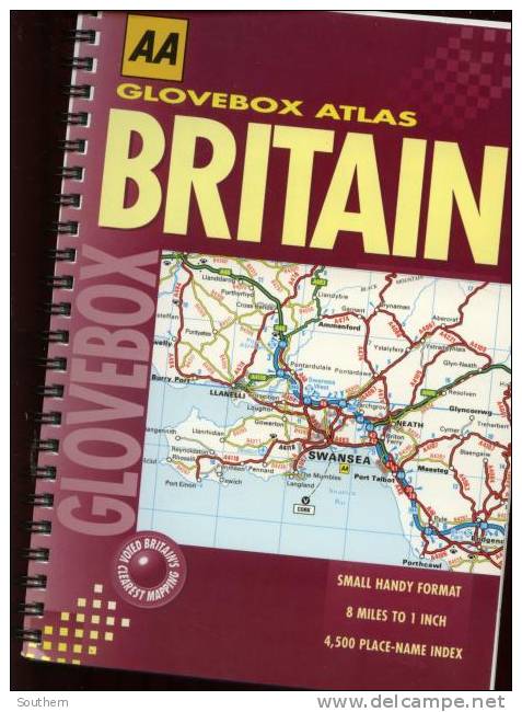 Map Glovebox Atlas Britain  1996 - Europe