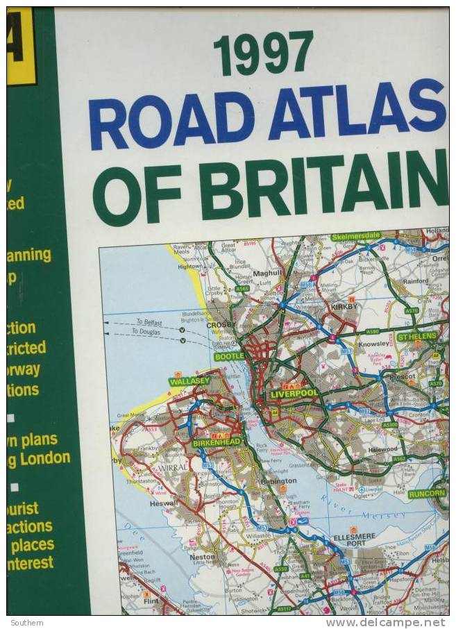 WHSmith  1997  Road Atlas Of Britain - Andere & Zonder Classificatie