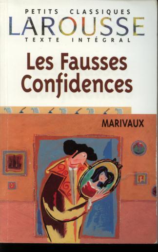 Larousse   Marivaux   "Les Fausses Confidences" +++BE+++ - 18+ Jaar