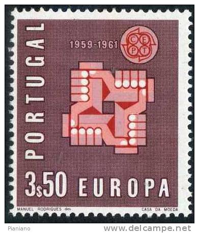 PIA - EUROPA - 1961 : PORTOGALLO  - (Yv  888-90) - Ongebruikt