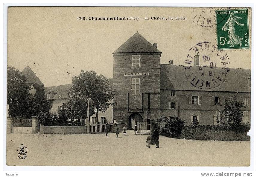 18 CHATEAUMEILLANT  -  LE CHATEAU FACADE EST - Châteaumeillant