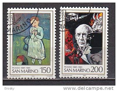 Y8875 - SAN MARINO Ss N°1083/84 - SAINT-MARIN Yv N°1037/38 - Used Stamps