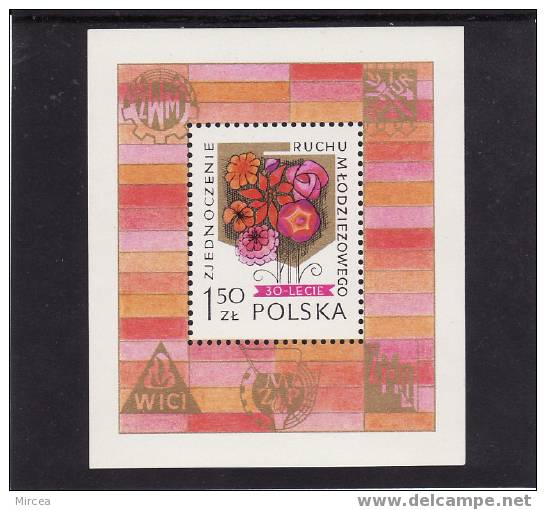 C1529 - Pologne 1978 - Yv.no.BF 78 Neuf** - Blocs & Hojas