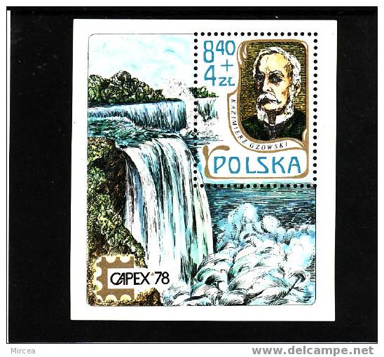 C1528 - Pologne 1978 - Yv.no.BF 77 Neuf** - Blocs & Feuillets