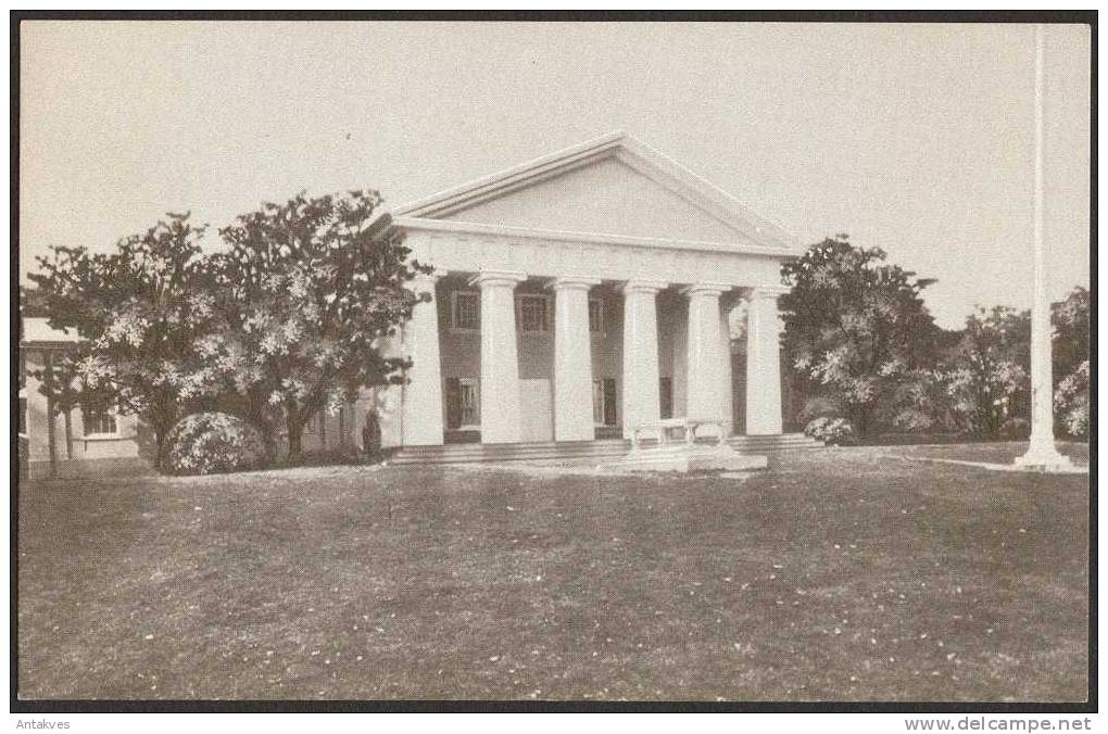 USA PC Lee Mansion-Front View, Arlington National Cemetery, Washington - Washington DC