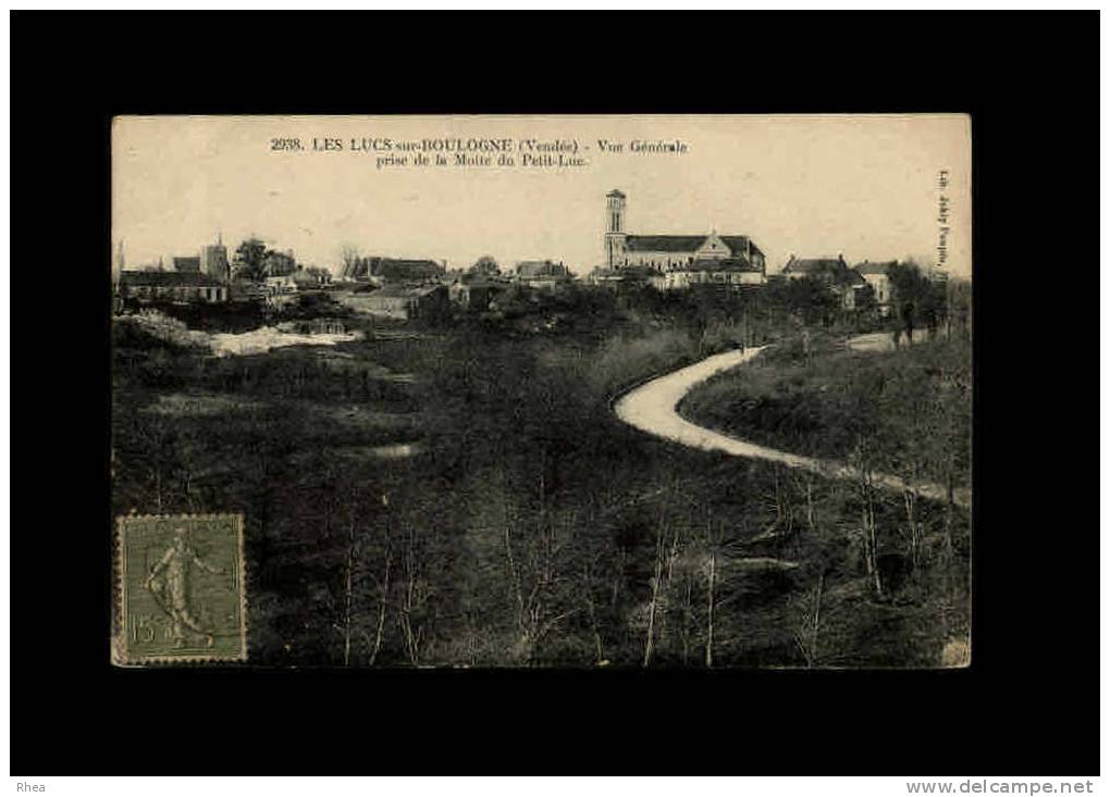 85 - LES LUCS-SUR-BOULOGNE - Vue Générale - 2938 - Les Lucs Sur Boulogne