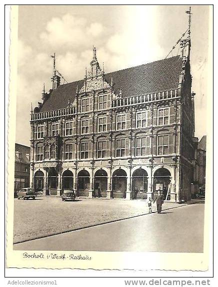 47753)cartolina Illustratoria Bocholt - W. Rathaus - Bocholt