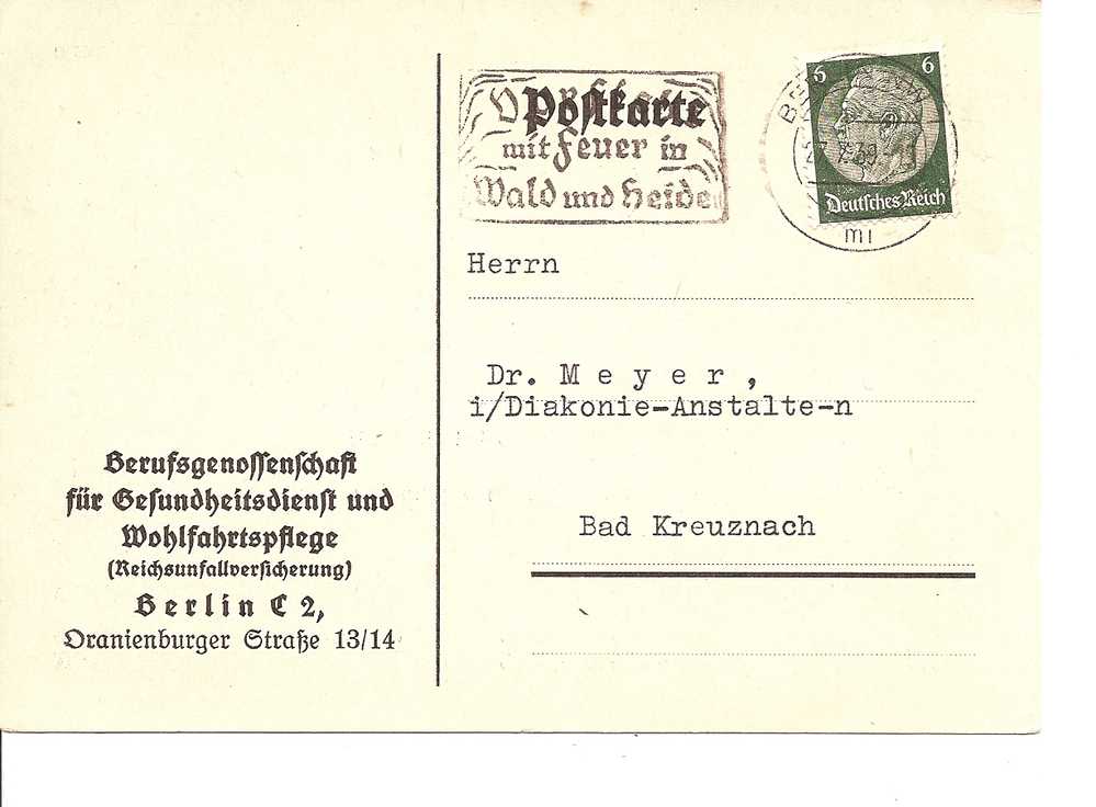 Lettre Allemagne  27.7.1939 (547) - Briefe U. Dokumente