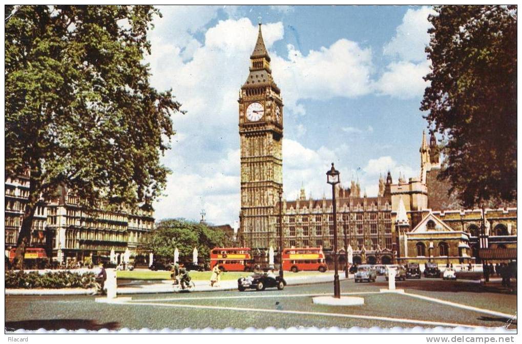 10548   Regno  Unito   London Big Ben  And Parliament  Square  VGSB - Houses Of Parliament