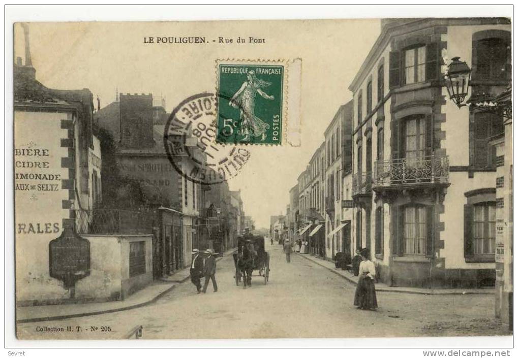 Le POULIGUEN. - Rue Du Pont - Le Pouliguen