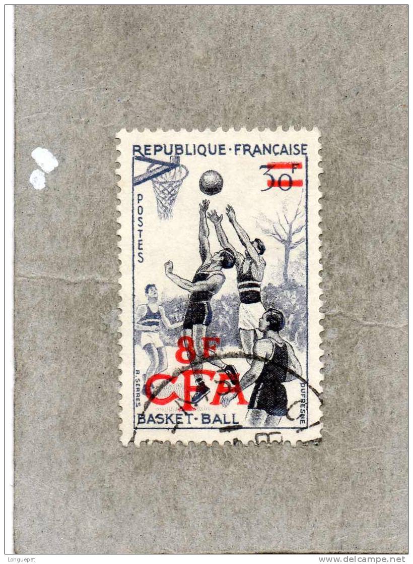 Réunion : Timbre De 1955/56 De France : Basket - Usati