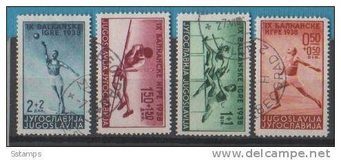 A-143  JUGOSLAVIA JUGOSLAWIEN SPORT USED - Used Stamps