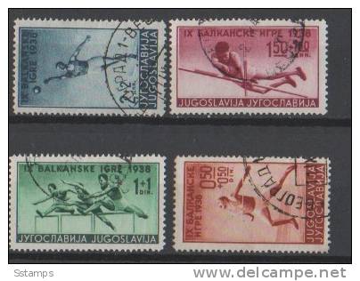 A-143  JUGOSLAVIA JUGOSLAWIEN SPORT USED - Used Stamps