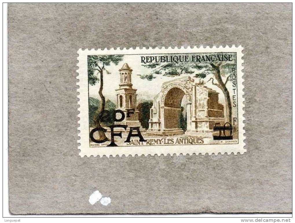 Réunion : Timbre De 1957/659de France : Saint Rémy - Unused Stamps