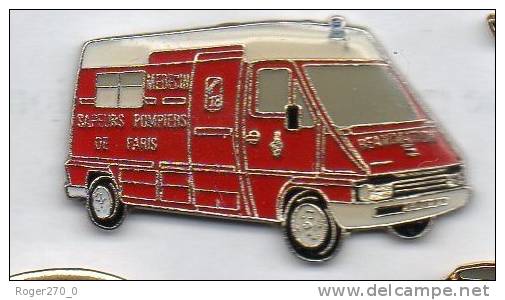 Pompiers SP Fourgon SP De Paris , Citroën - Pompieri