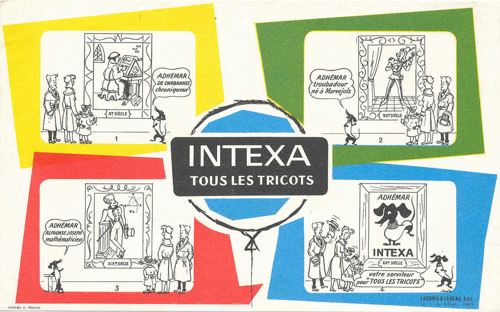 BU 442 / BUVARD     INTEXA  TOUS LES TRICOTS - Kleidung & Textil