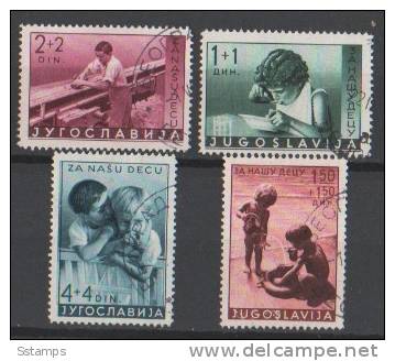 A-143  JUGOSLAVIA JUGOSLAWIEN CHILDREN  USED - Used Stamps