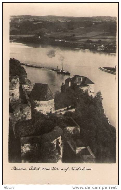 10566     Germania   Passau  Blick  Vom  Ober-auf  Niederhaus  NV - Passau