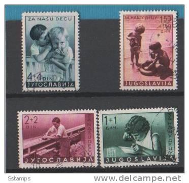A-143  JUGOSLAVIA JUGOSLAWIEN CHILDREN   USED - Used Stamps