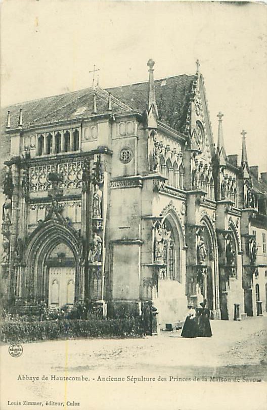 73 - Abbaye D'HAUTECOMBE - Ancienne Sépulture Des Princes De La Maison De Savoie (Louis Zimmer, édit.,) - Ruffieux