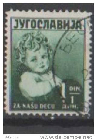A-143  JUGOSLAVIA JUGOSLAWIEN  CHILDREN   USED - Used Stamps