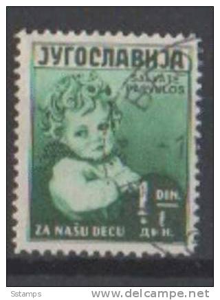 A-143  JUGOSLAVIA JUGOSLAWIEN  CHILDREN   USED - Oblitérés