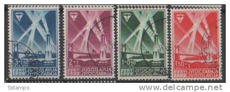 A-144  JUGOSLAVIA JUGOSLAWIEN   AEREI PONTE   USED - Used Stamps