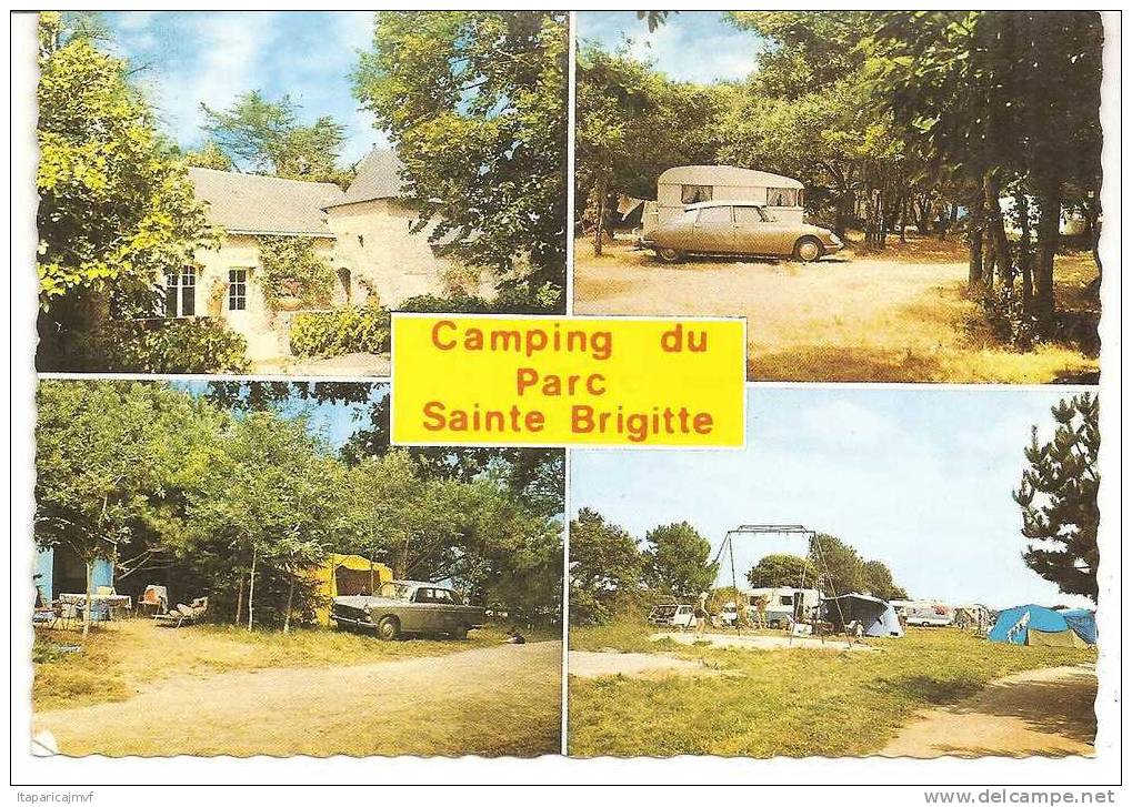 Loire  Atlantique :  LA  TURBALLE  : Le  Camping  Parc  De  Sainte  Brigitte - La Turballe