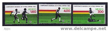 Coupe Du Monde Espagne 1982. Serie Neuve Complete "Phases De Jeux" Mexique - 1982 – Spain