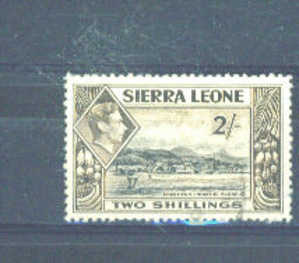 SIERRA LEONE - 1938 George VI Definitive 2s FU - Sierra Leone (...-1960)