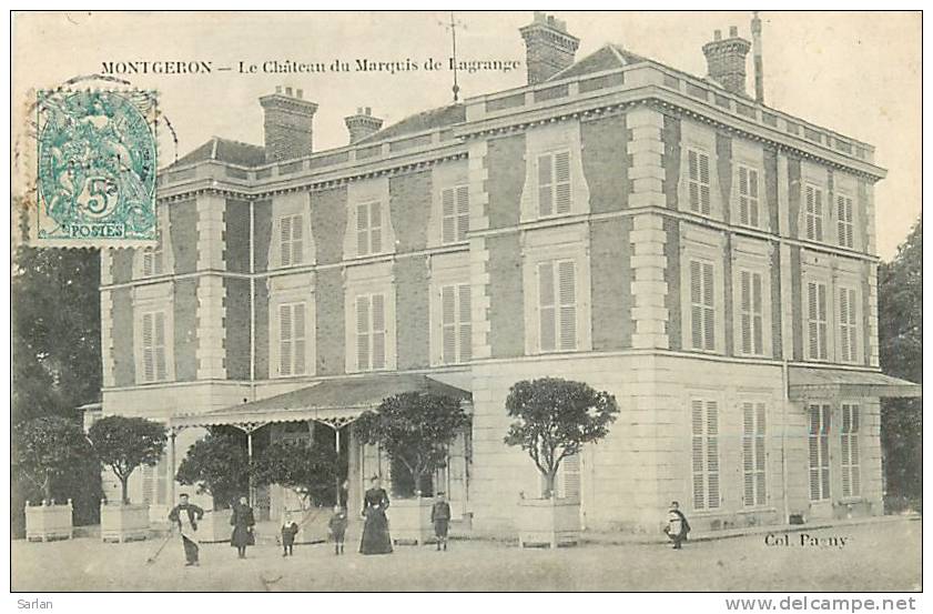 91 , MONTGERON , Le Chateau Du Marquis De Lagrange ,*6735 - Montgeron