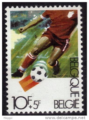 BELGIQUE   N° 2041   * *  Cup 1982   Football  Soccer  Fussball - 1982 – Spain