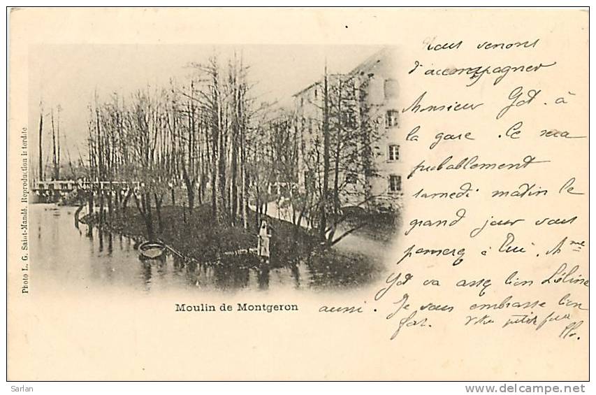 91 , MONTGERON , Le Moulin ,*6741 - Montgeron