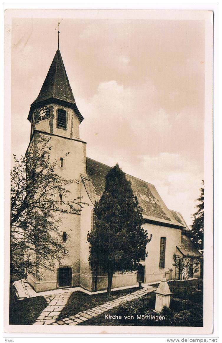 D1131    MÖTTLINGEN : Kirche - Calw