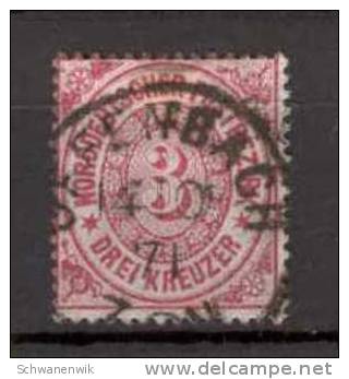 NDP , MiNr.  21  , Gestempelt, T U T  K1 OFFENBACH - Used