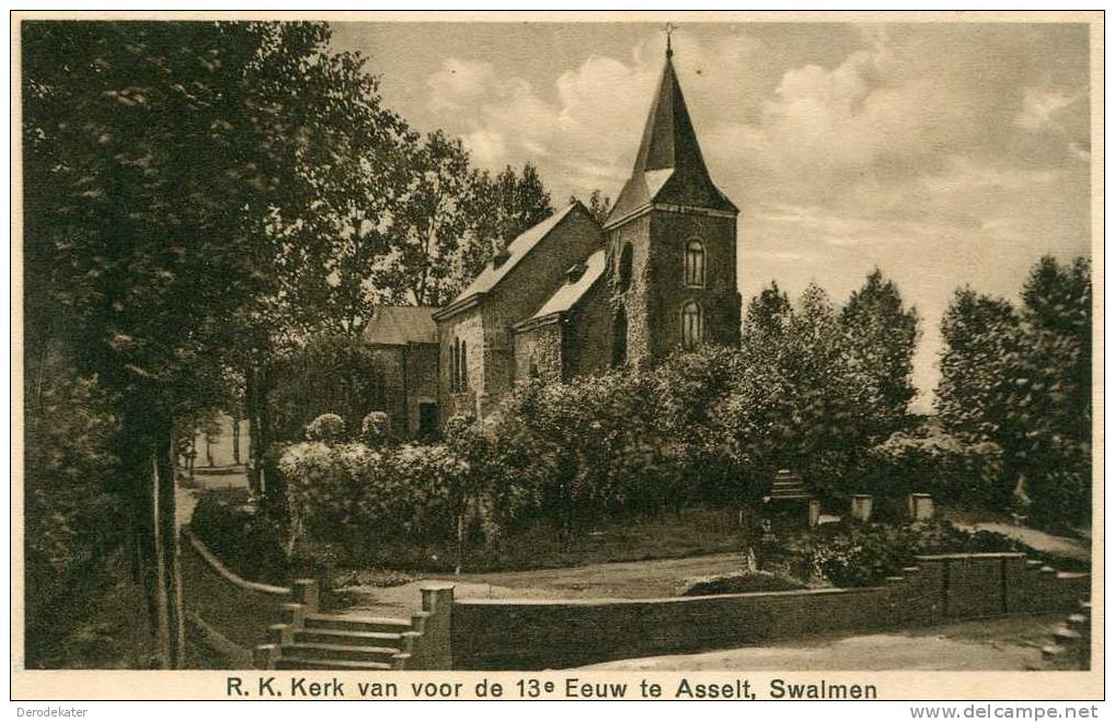 R.K.Kerk Van Voor De 13e Eeuw Te Asselt, Swalmen. Onbeschreven. - Roermond