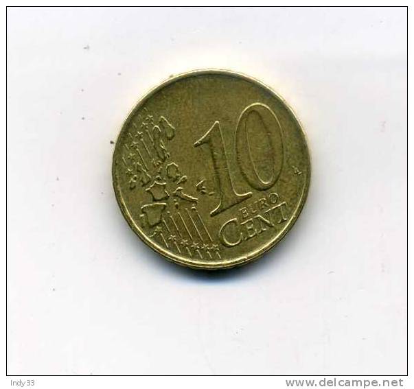 - EURO BELGIQUE . 10 CENT 2001 - Belgique
