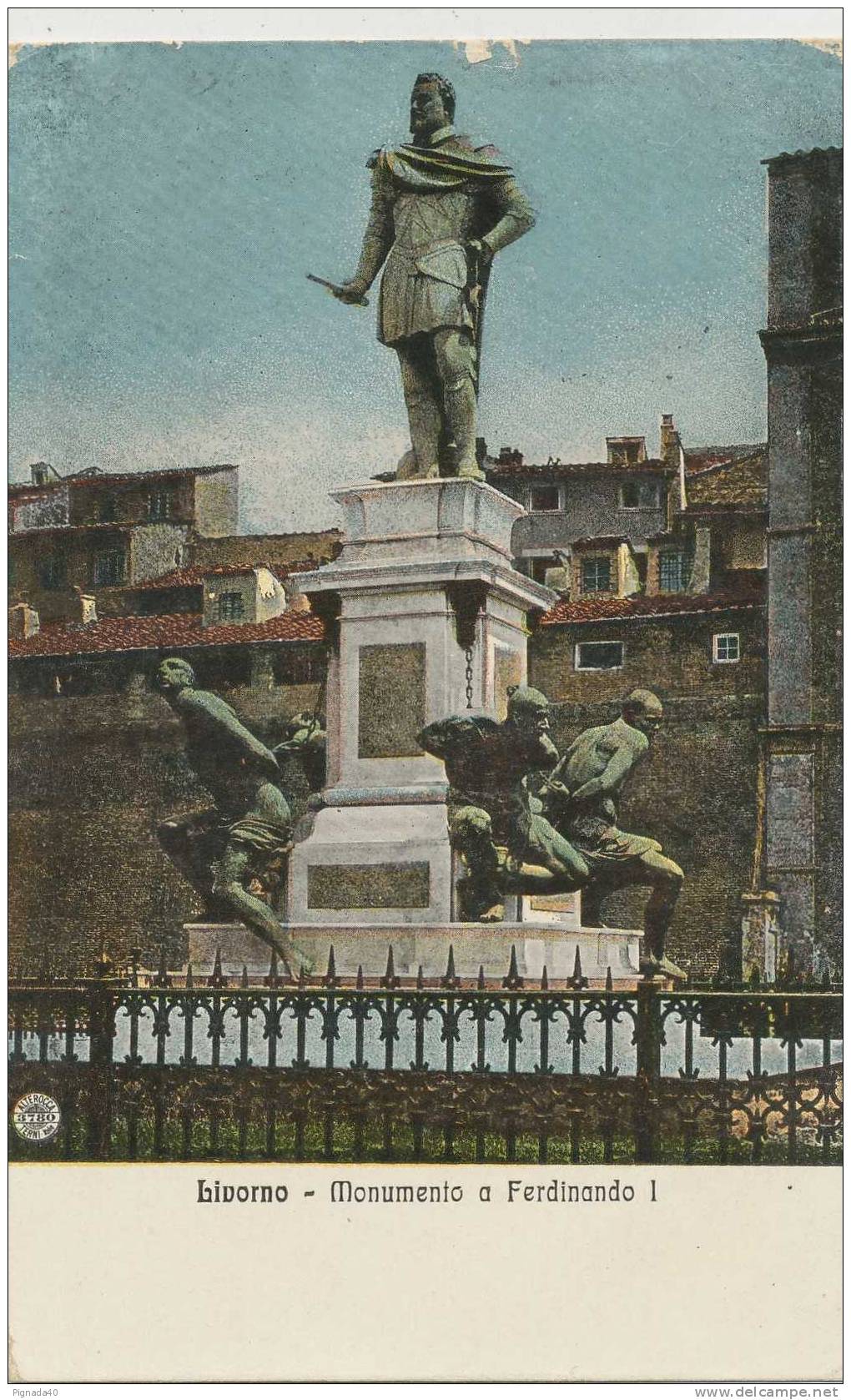 Cp , ITALIE , LIVORNO , Monumento A Ferdinando I - Livorno