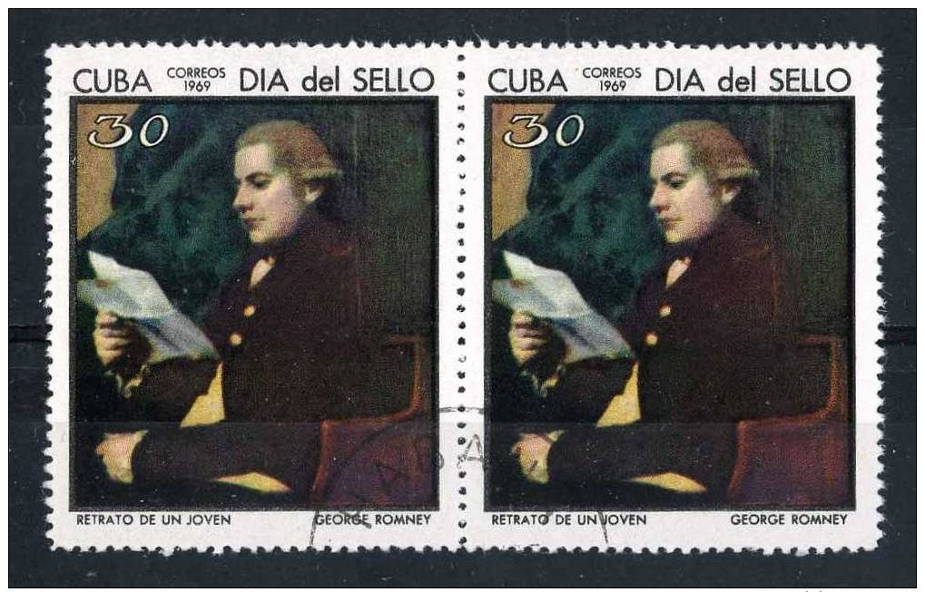 CUBA - 1969 - Cat. Yvert E Tellier - N° Da 1272 A 1273 - 2 Coppie Usate - Serie Completa - Autres & Non Classés