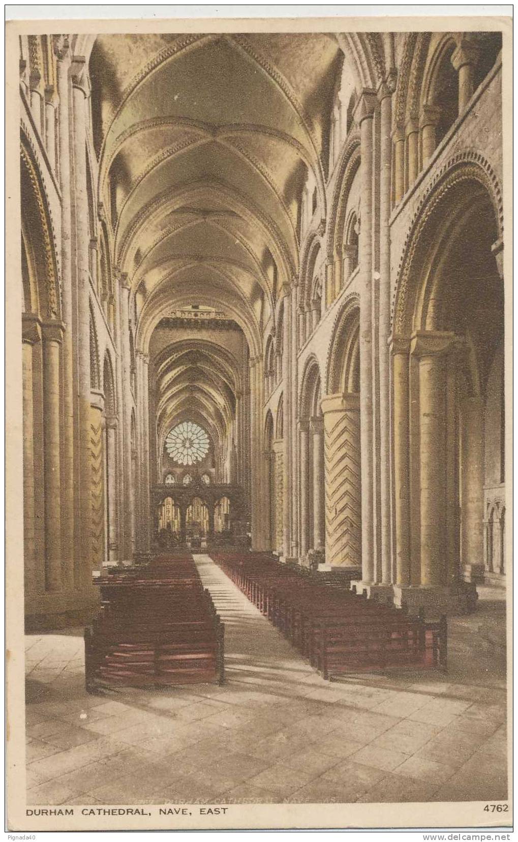 Cp , ROYAUME-UNI , DURHAM , Cathedral , Nave , East - Other & Unclassified