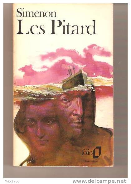 Simenon   Les Pitard  Collection FOLIO N° 660 - Simenon