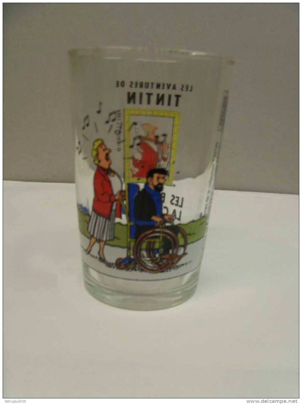 TINTIN. Verre AMORA. Les Bijoux De La Castafiore. Verre N° 5 Sur La Collection Des 8. Hergé. TL. 1994. Collection # - Advertisement