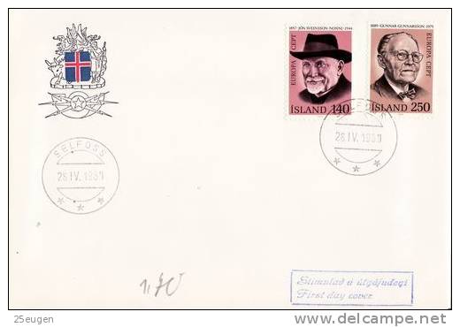 ICELAND 1980 EUROPA CEPT FDC - 1980