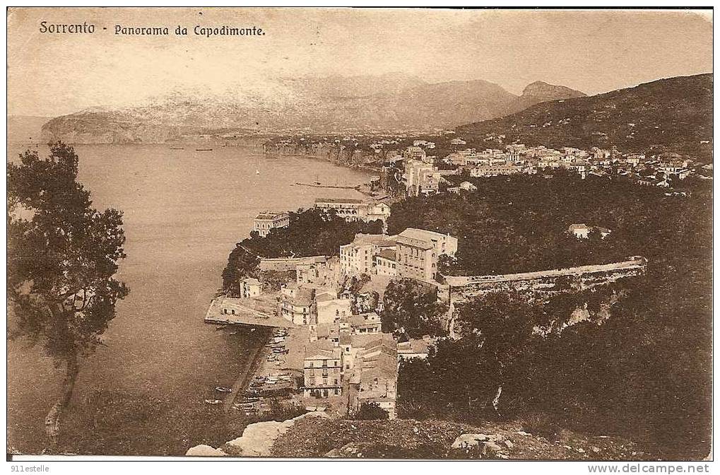 SORRENTO  -  Panorama  Da  Capodimonte. - Afragola