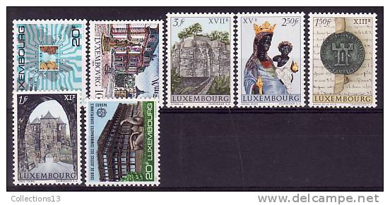 LUXEMBOURG - 7 Timbres** - Nuevos