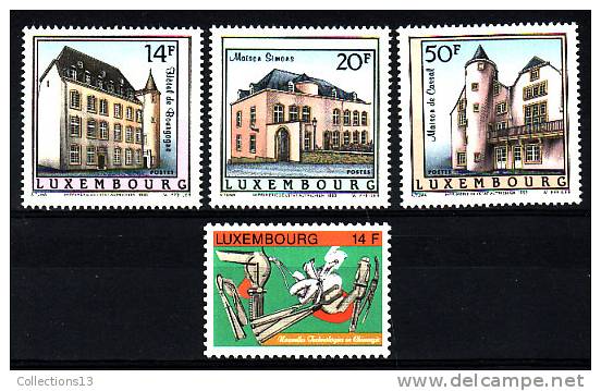 LUXEMBOURG - 1270/1273** Cote 9,20 Euros Depart A 10% - Unused Stamps