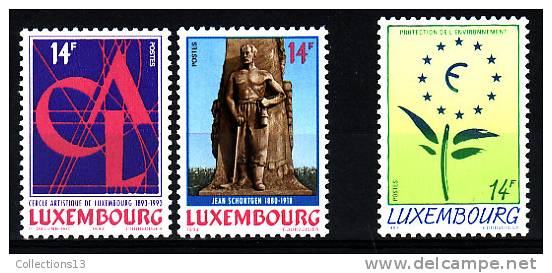 LUXEMBOURG - 1277/1279** Cote 3,60 Euros Depart A 10% - Unused Stamps