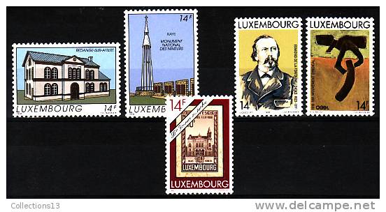 LUXEMBOURG - 1223/1226 + 1230** Cote 7,10 Euros Depart A 10% - Unused Stamps